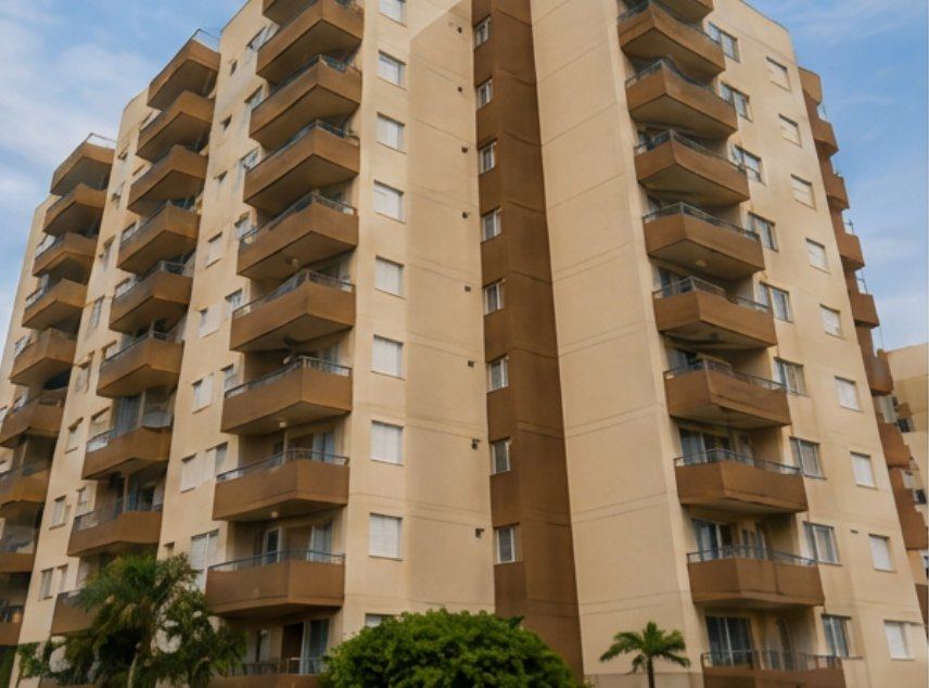 Fachada recuperada do Cond. Augusta Bou Habib